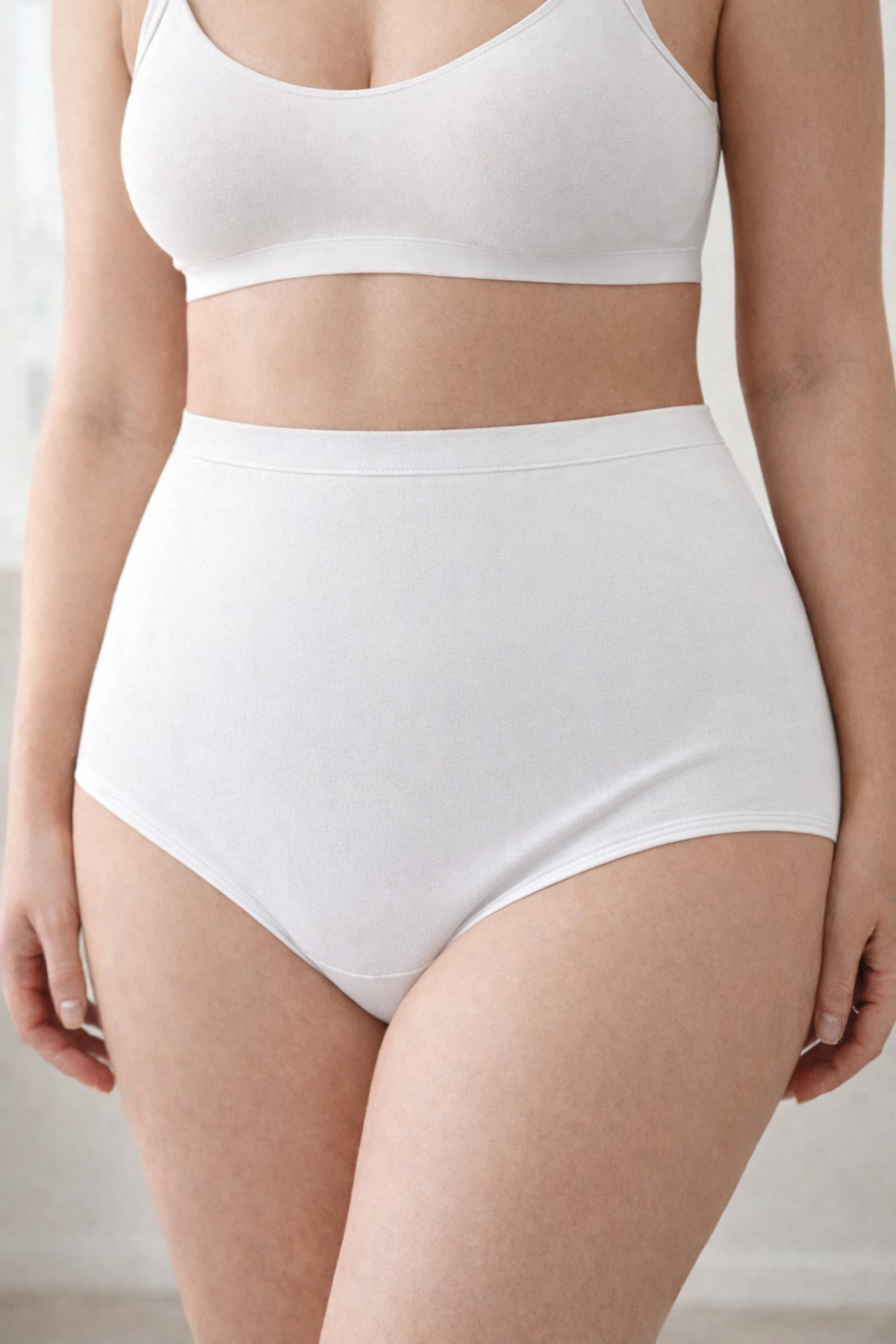 Star Modal Women's Briefs 3-Piece Set with High Waist Anti-Slip Silicone Band