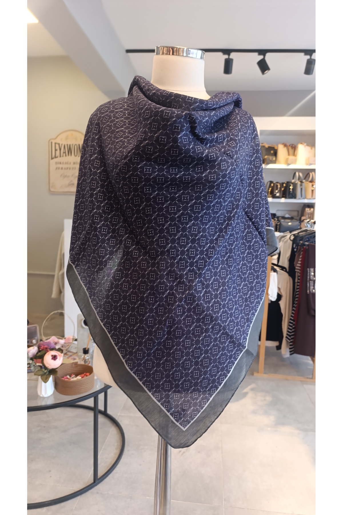 SCARF DİAMOND SERİ PAMUK EŞARP JULIA