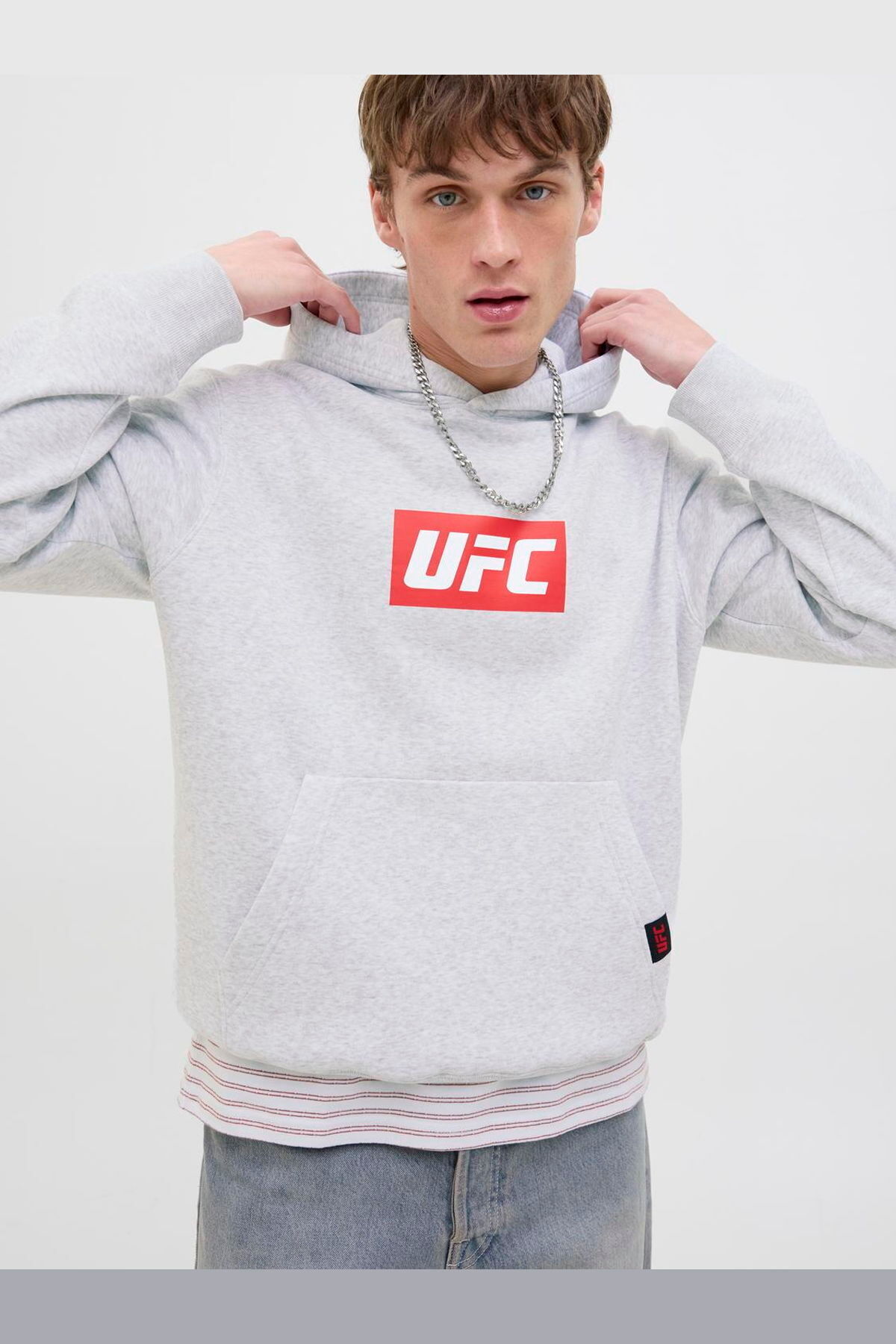 سویشرت مردانه لایسنس دار- تحت لیسانس آستین بلند | جک اند جونز Jack & Jones TYCCAED001B439CFB2E26B900 - تصویر 4