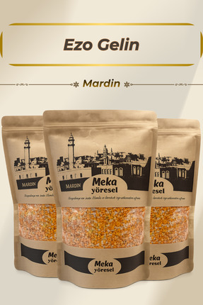 meka yöresel Ezo Gelin Çorbası Karışımı ◆ Mardin Yaprak Mercimek Köy Bulguru ...