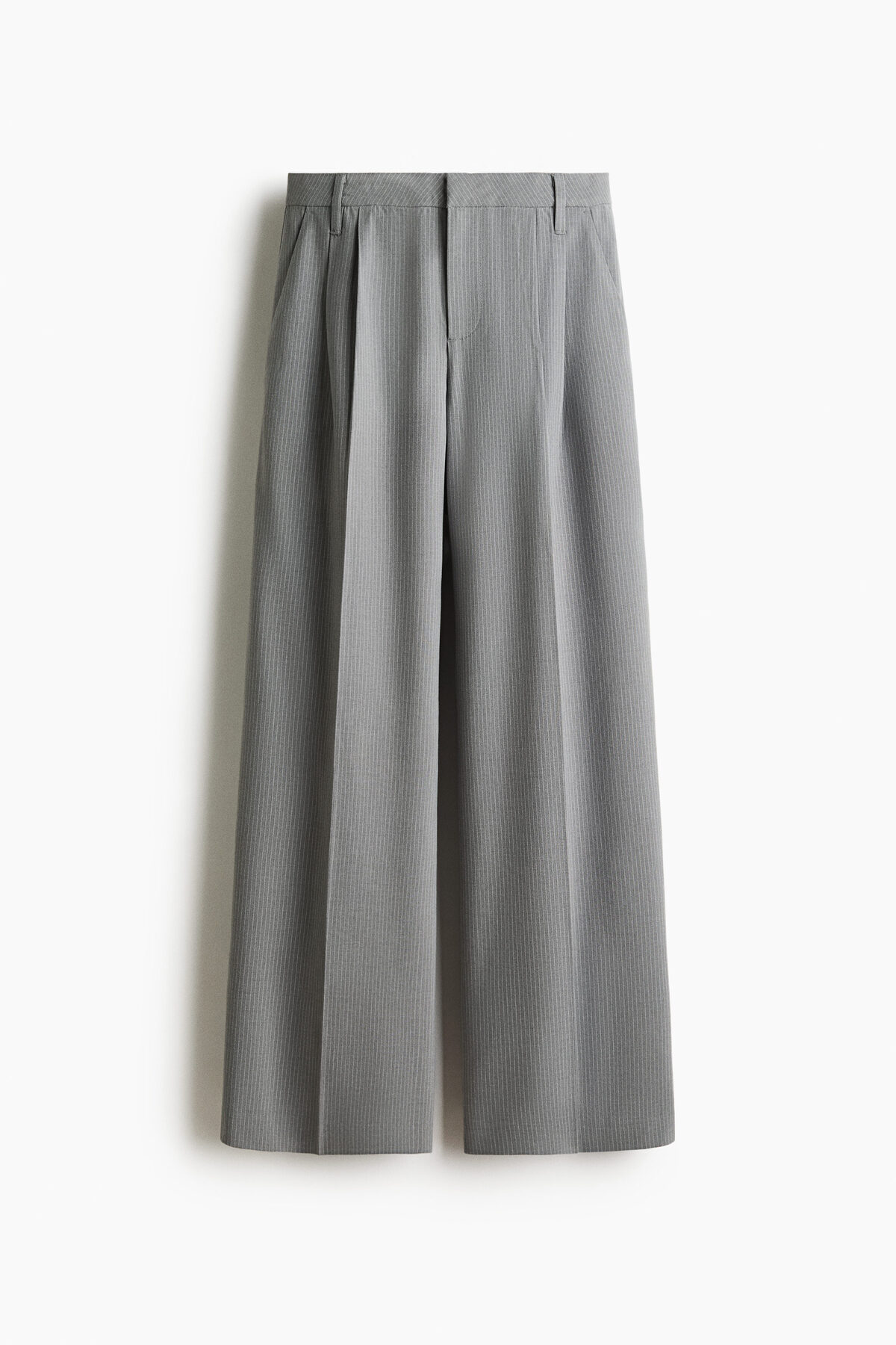 H&M Geniş Şık Pantolon görsel 4