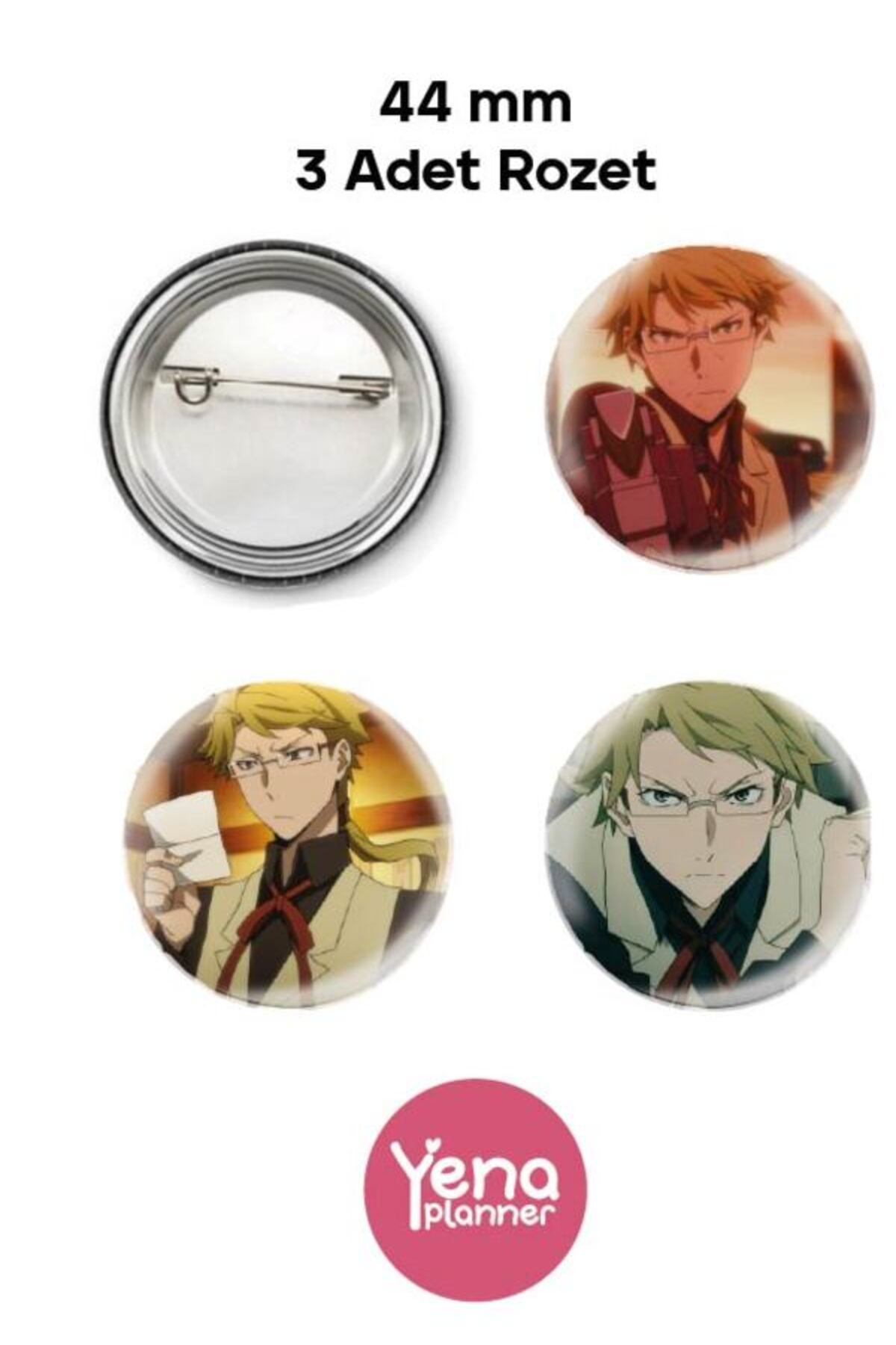 Bungou Stray Dogs Bag Ornament Set / Badge Set