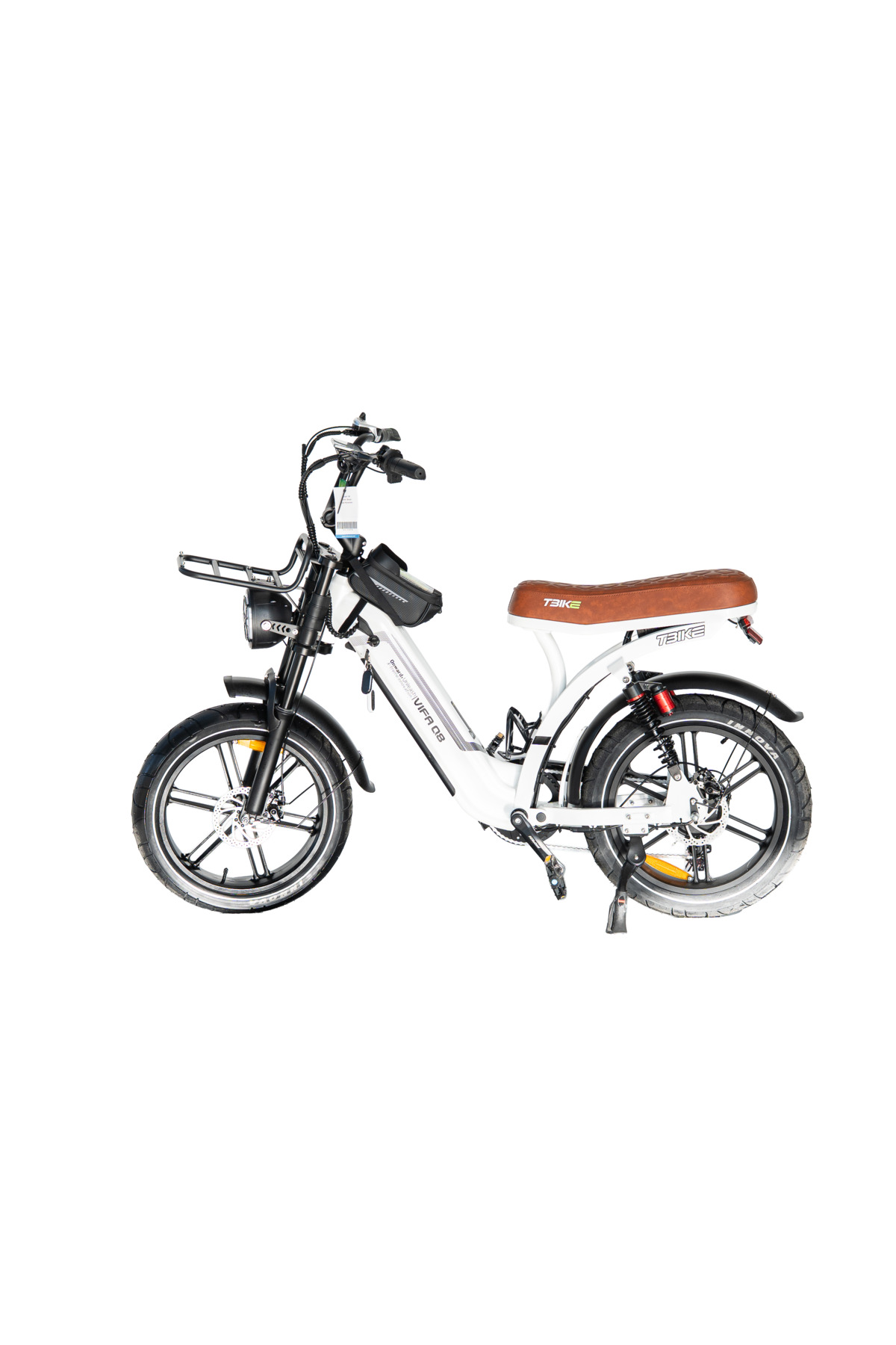 TBIKE T-Bike Q8 250W Elektrikli Bisiklet Beyaz