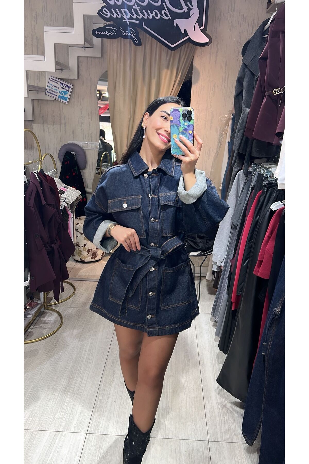 LACİVERT KOT ALT ÜST PANTOLON CEKET TAKIM