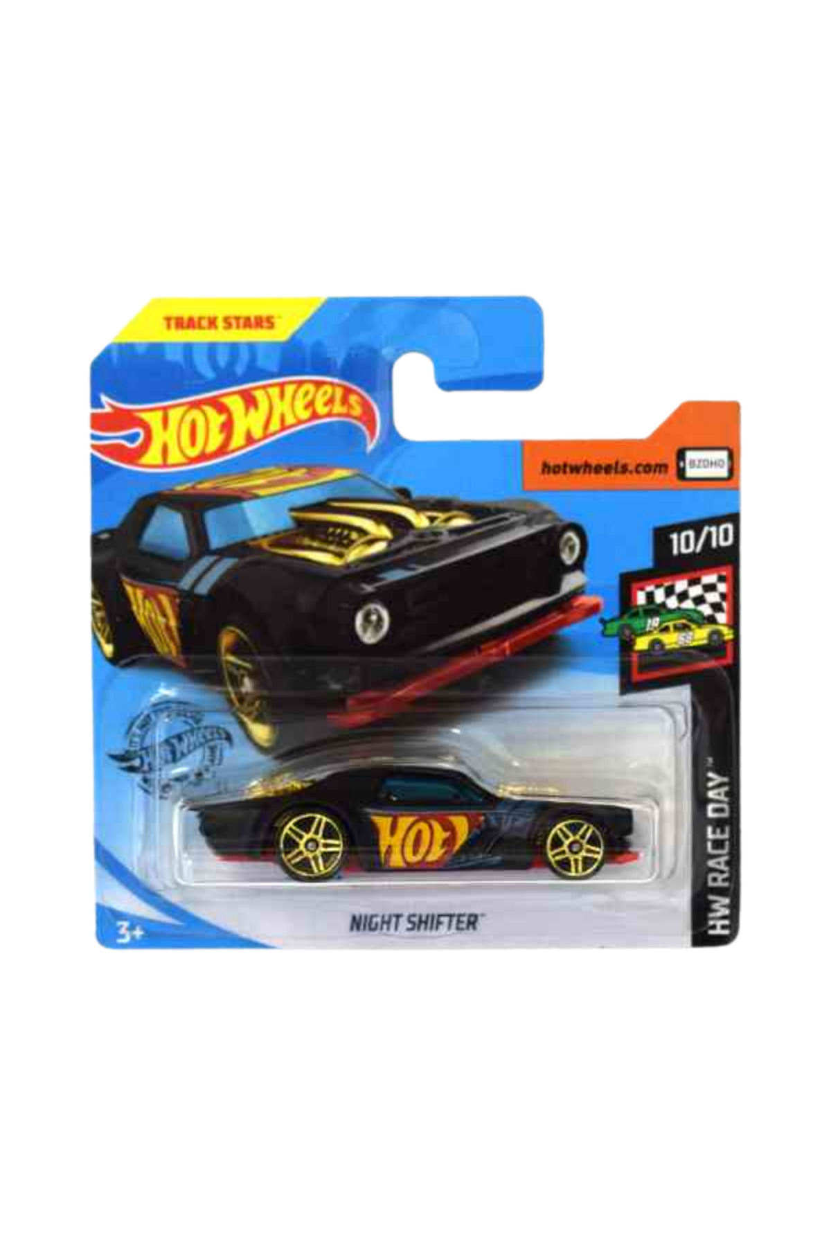 Masinuta Night Shifter, HW Race Day 2020, Negru, 1:64