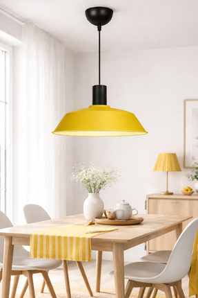 HOMİNG Country İskandinav Tarz Metal Sarkıt Otel Cafe Ev Ofis