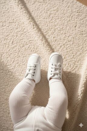 Numix Baby Kids Bebek Patik Ayakkabı -İlk Adım, Kaydırmaz Taban - Bağcıklı, H...