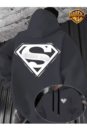 ISTABRAK ERKEK Unisex Superhero Kapüşonlu Sweatshirt – Sıcak Fleece Hoodie Kı...