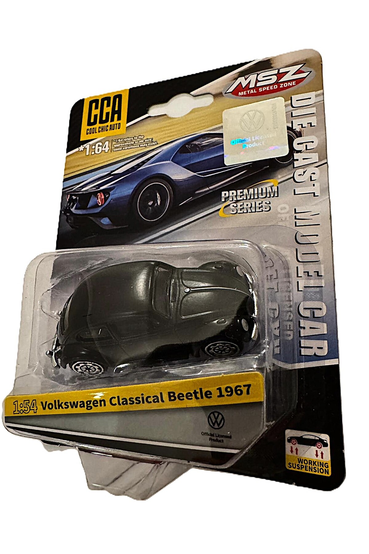 TOYSA TOYS CCA 1:64 Volkswagen Classical Beetle 1967 Die-Cast