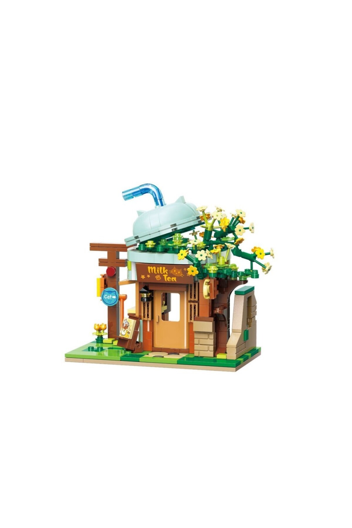 NW NessiWorld KP-28021 Milk Tea Shop Blok Seti -Vagon life fotoğrafı 3 (önizleme)