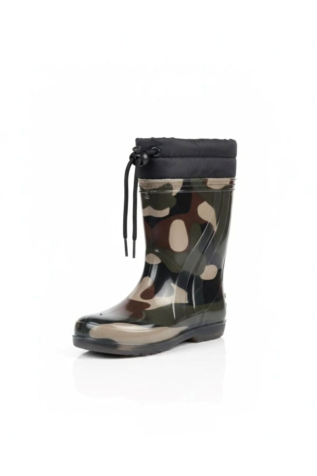 KRAL PLASTİK  Premium Su Geçirmez Yün Astarlı Yağmur ve Kar Çizmesi Kaymaz Taban