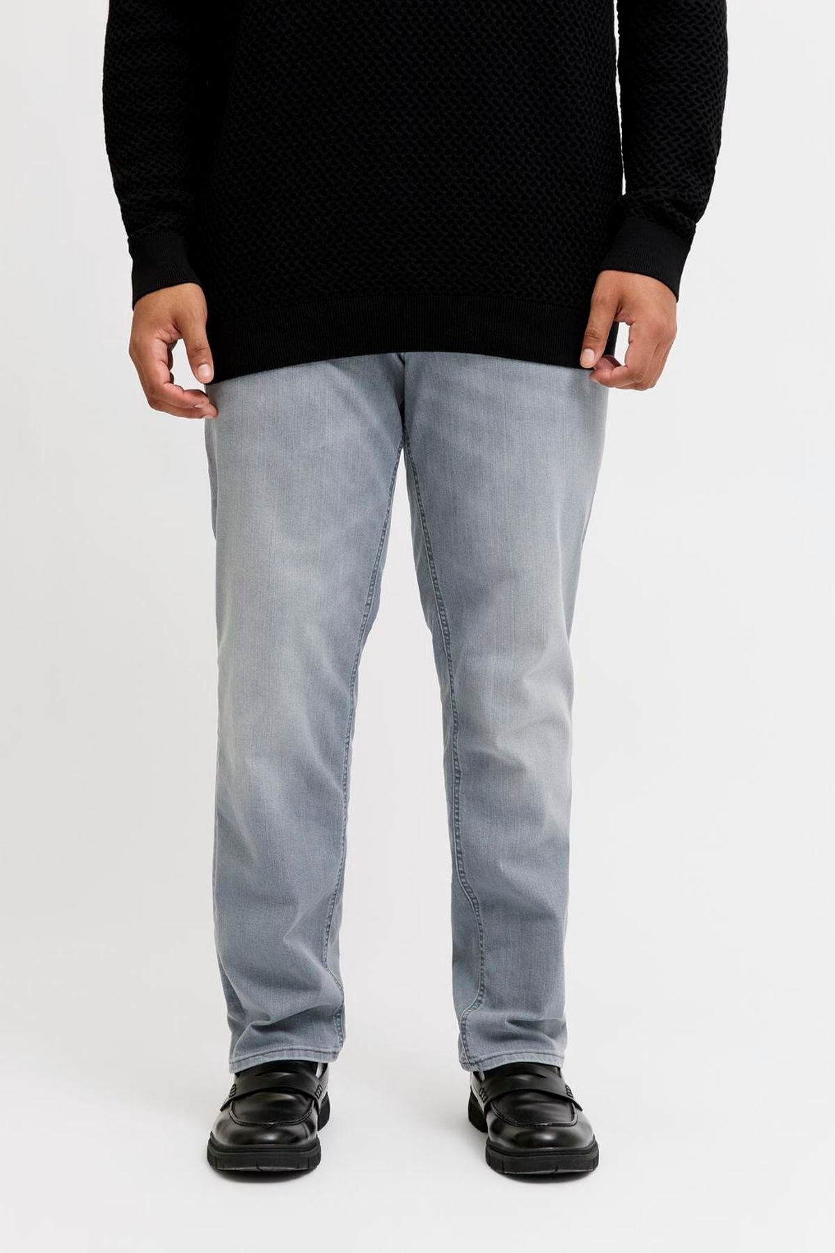 شلوار جین مردانه راسته فاق کوتاه | جک اند جونز Jack & Jones 12293558 - تصویر 2