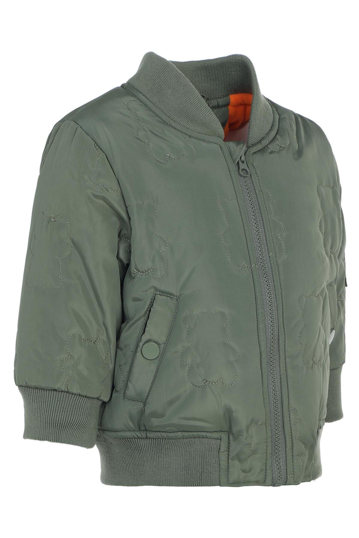 Civil Baby Ayıcık Kabartmalı 6-18 Ay Ceket - Haki 9-12 Ay fotoğrafı 2 (önizleme)