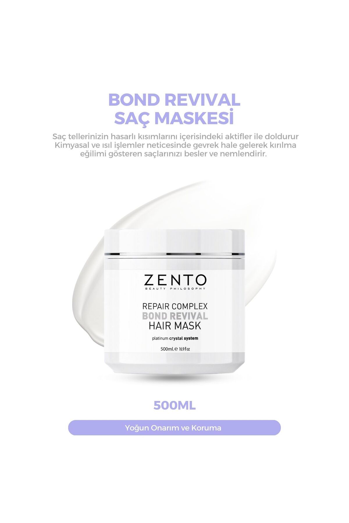 Repaır Complex Bond Revıval Haır Mask 500 ml — 8680671069432 — تصویر 2 از 4