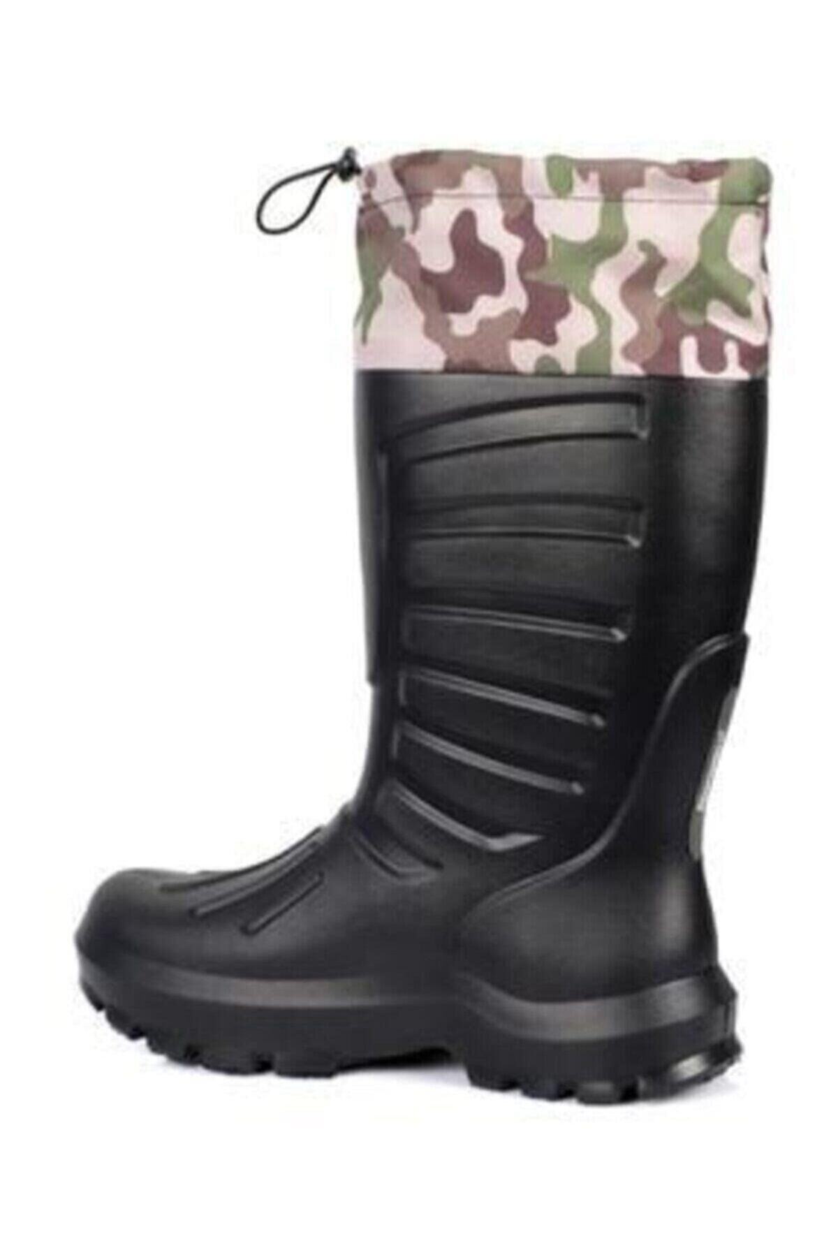 Sonimix  Eva Termal Çizme Haki -30 Derece Soğuğa Dayanıklı - Görsel 4