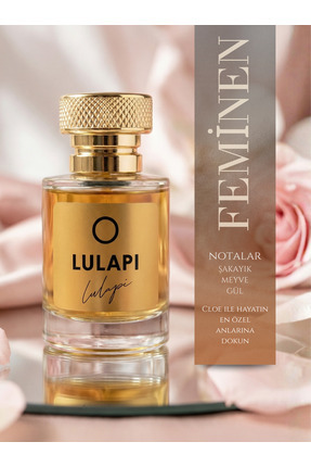 Lulapi L205 Cloe Kadın Parfüm 50 ML | Pudramsı Çiçeksi Temiz Koku | Yüksek Ka...