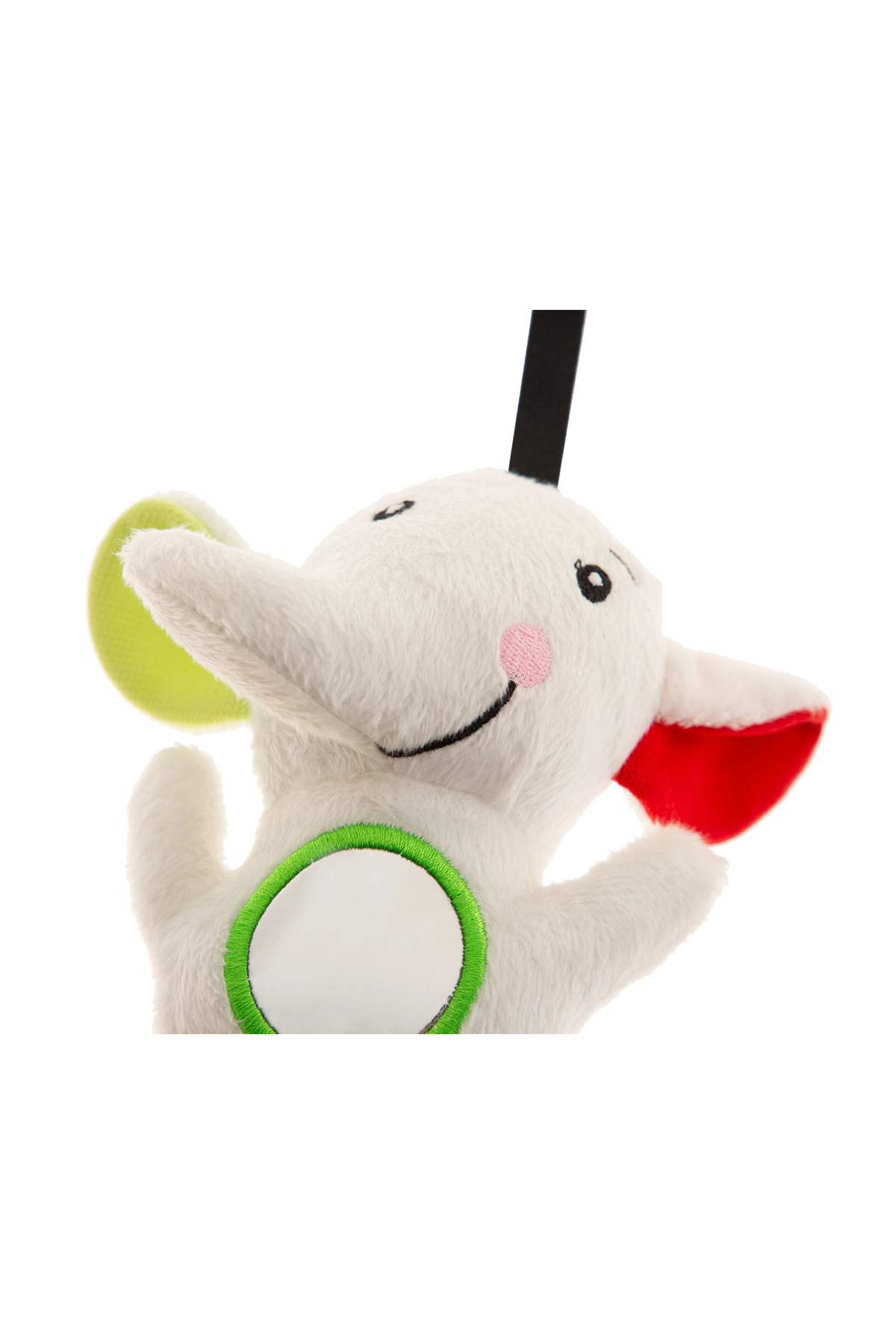 Babyjem Sevimli Arkadaşım Titreşimli Aynalı Fil Çıngırak fotoğrafı 5 (önizleme)