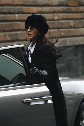 Mağazam Online İngiliz Kraliyet Stili Kalpak Şapka Kadın Kışlık Bere Peluş Su...