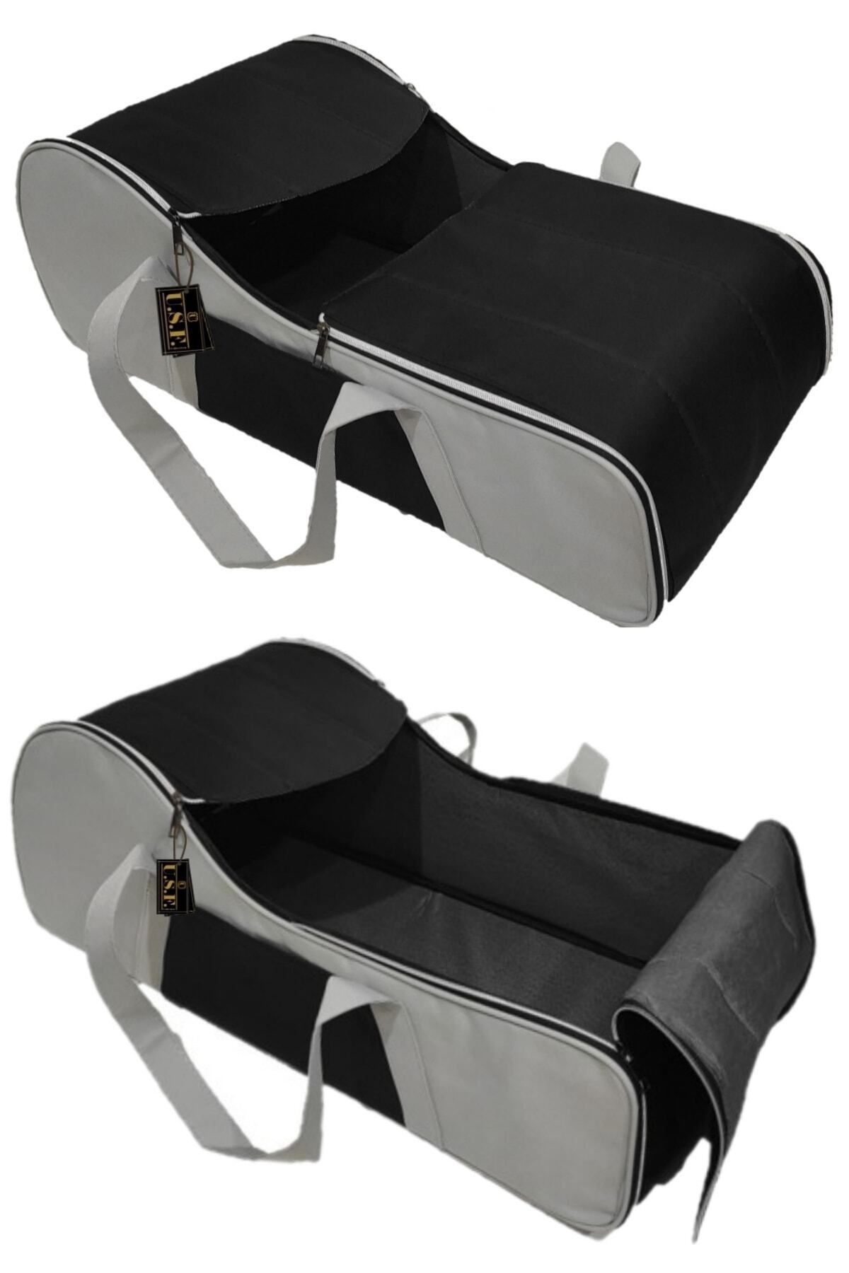 USF Unisex Portbebe Ana Kucağı Puset Bebek Taşıma Için Siyah Gri Puset fotoğrafı 5 (önizleme)