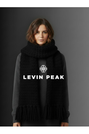 Levin Peak Winter Core %100 Doğal Yün Premium Atkı & Şal