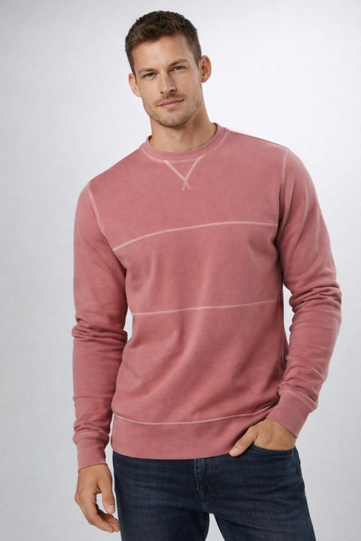 تامی هیلفیگر سویشرت نخی ارگانیک قابل شستشو، سایز معمولی