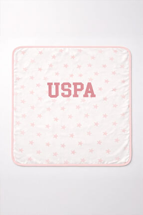 U.S. Polo Assn. U.S. Polo Assn Kız Bebek Beyaz Battaniye