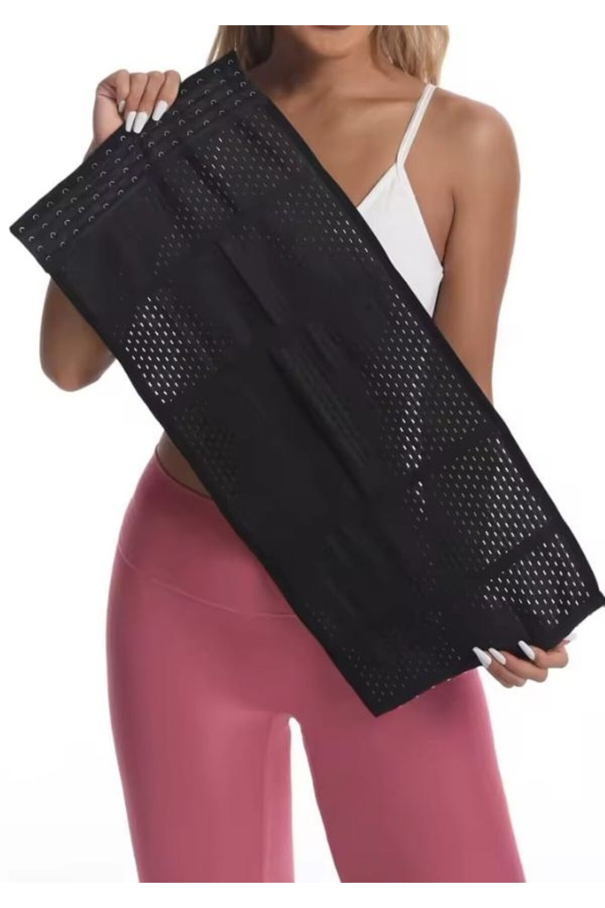 Fitsauna Fit Sauna Kadın Doğum Sonrası Lohusa Korse Bel İnceltici Sıkılaştırıcı Korse fotoğrafı 5 (önizleme)