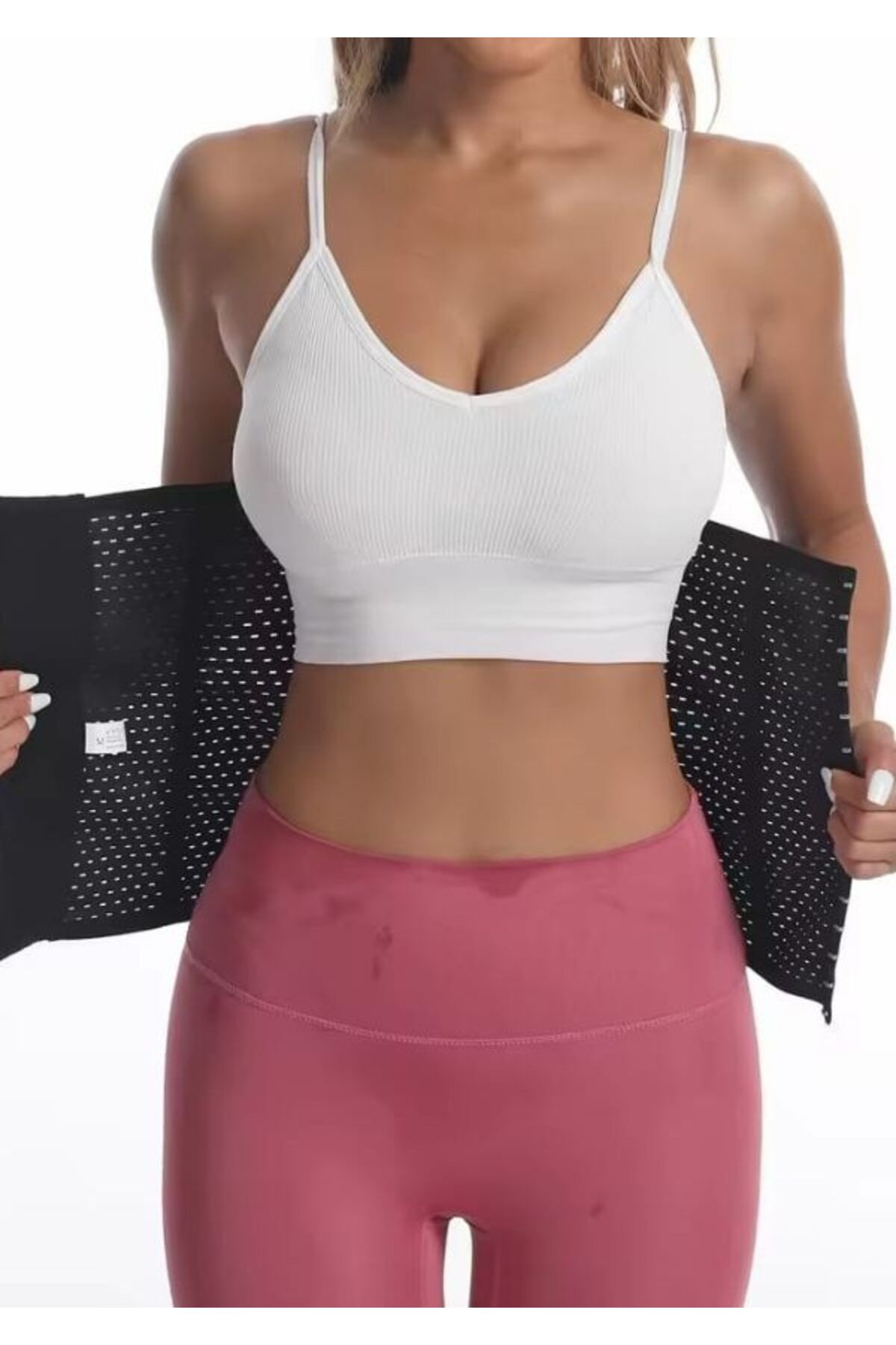 Fitsauna Fit Sauna Kadın Doğum Sonrası Lohusa Korse Bel İnceltici Sıkılaştırıcı Korse fotoğrafı 4 (önizleme)