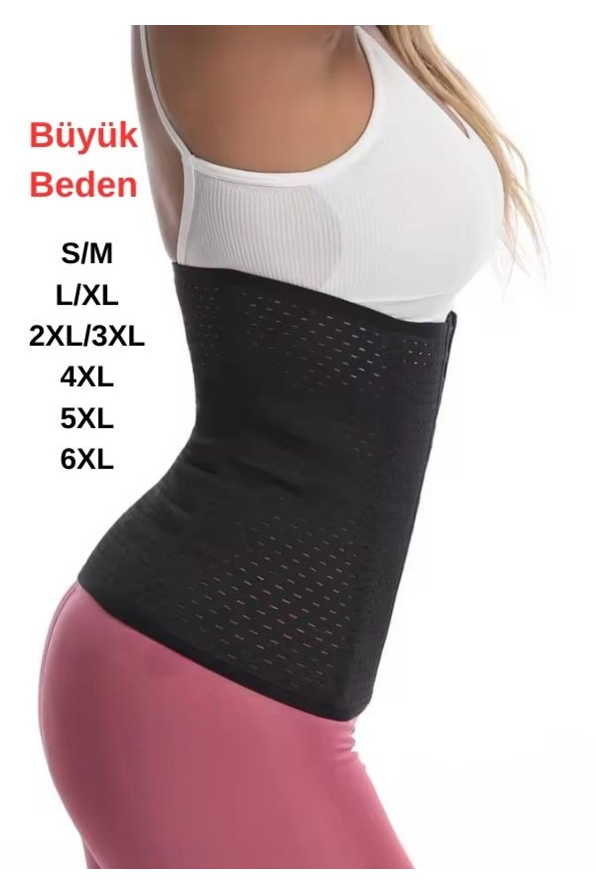 Fitsauna Fit Sauna Kadın Doğum Sonrası Lohusa Korse Bel İnceltici Sıkılaştırıcı Korse fotoğrafı 6 (önizleme)