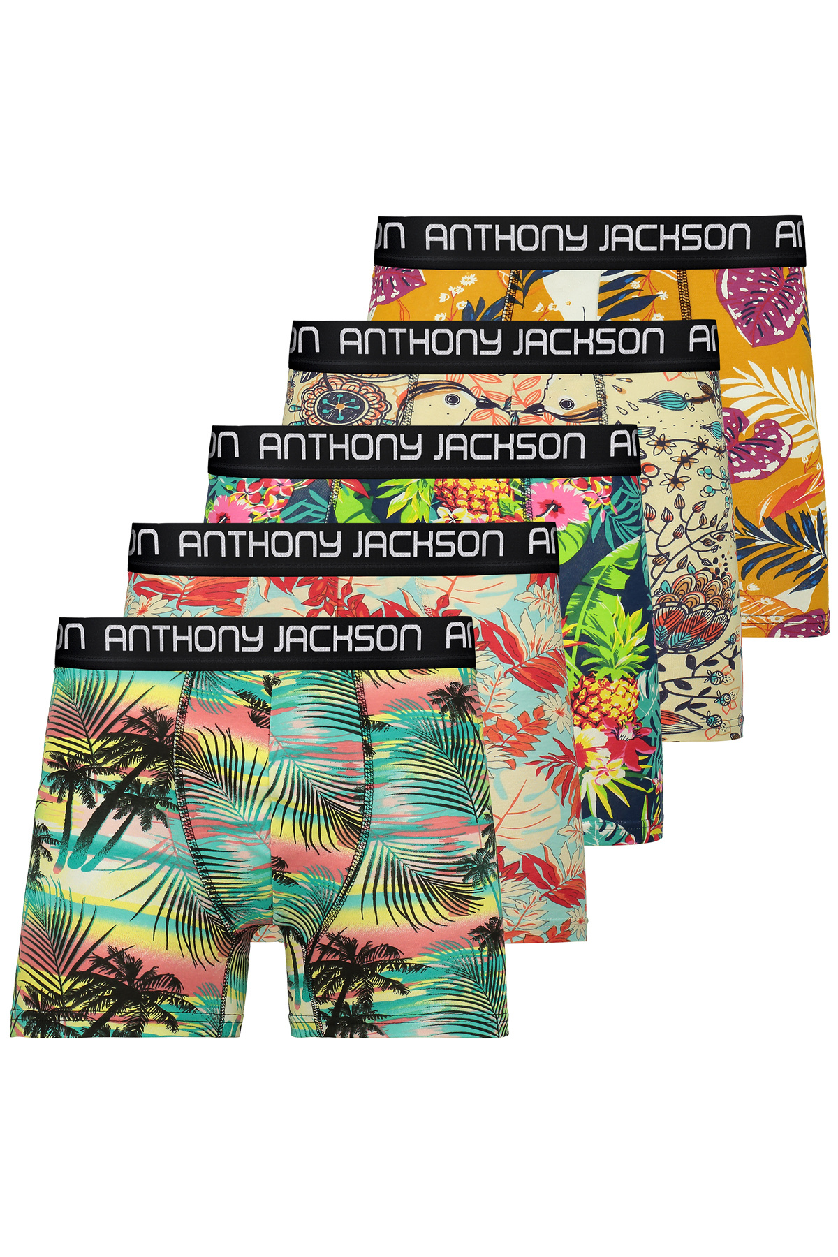 Lycra 5-Pack-3-Pack Boxer Premium Men's Boxer Palm Horizon