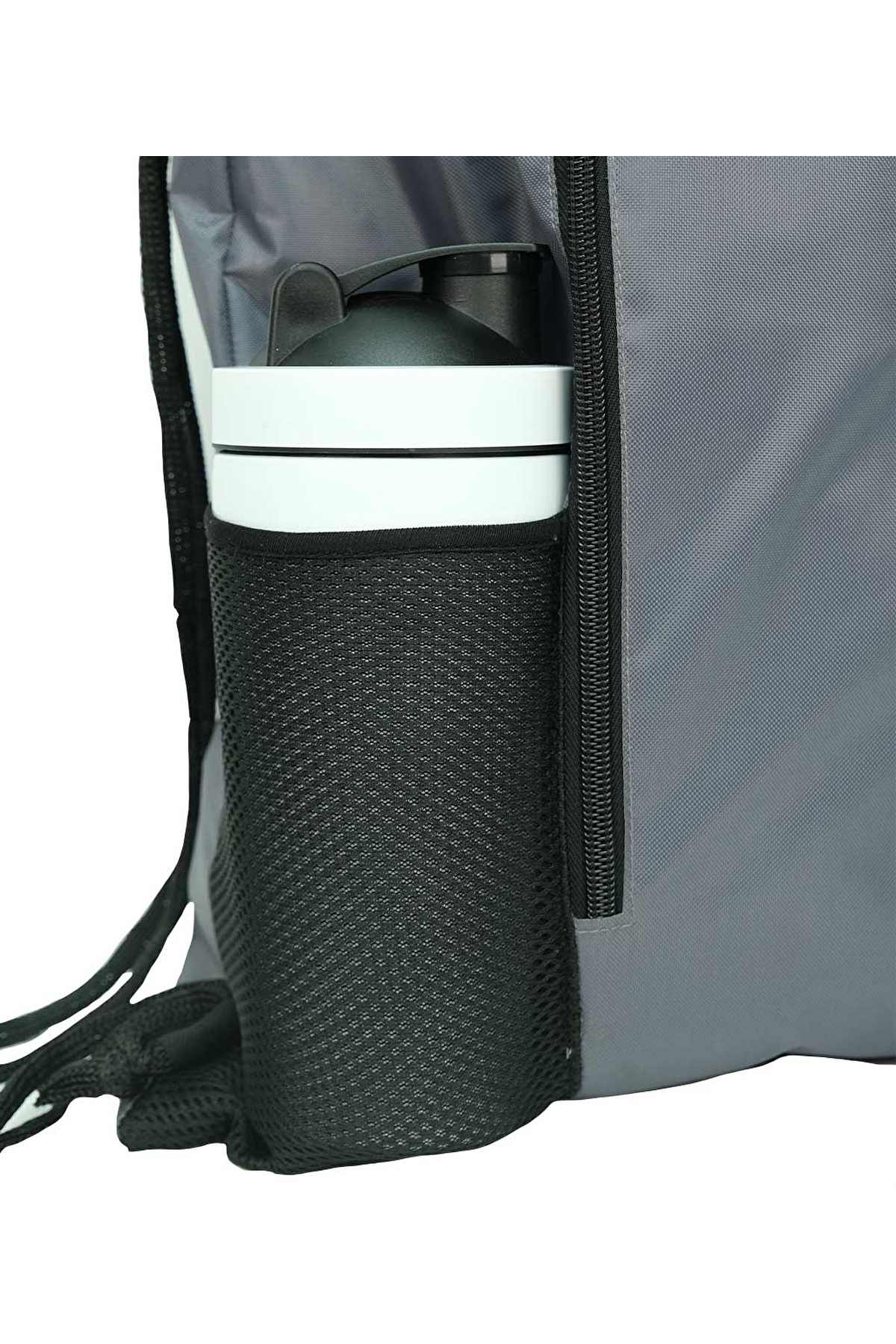 MUSCLECLOTH Players Sackpack Spor Çanta Gri 13 L görsel 6