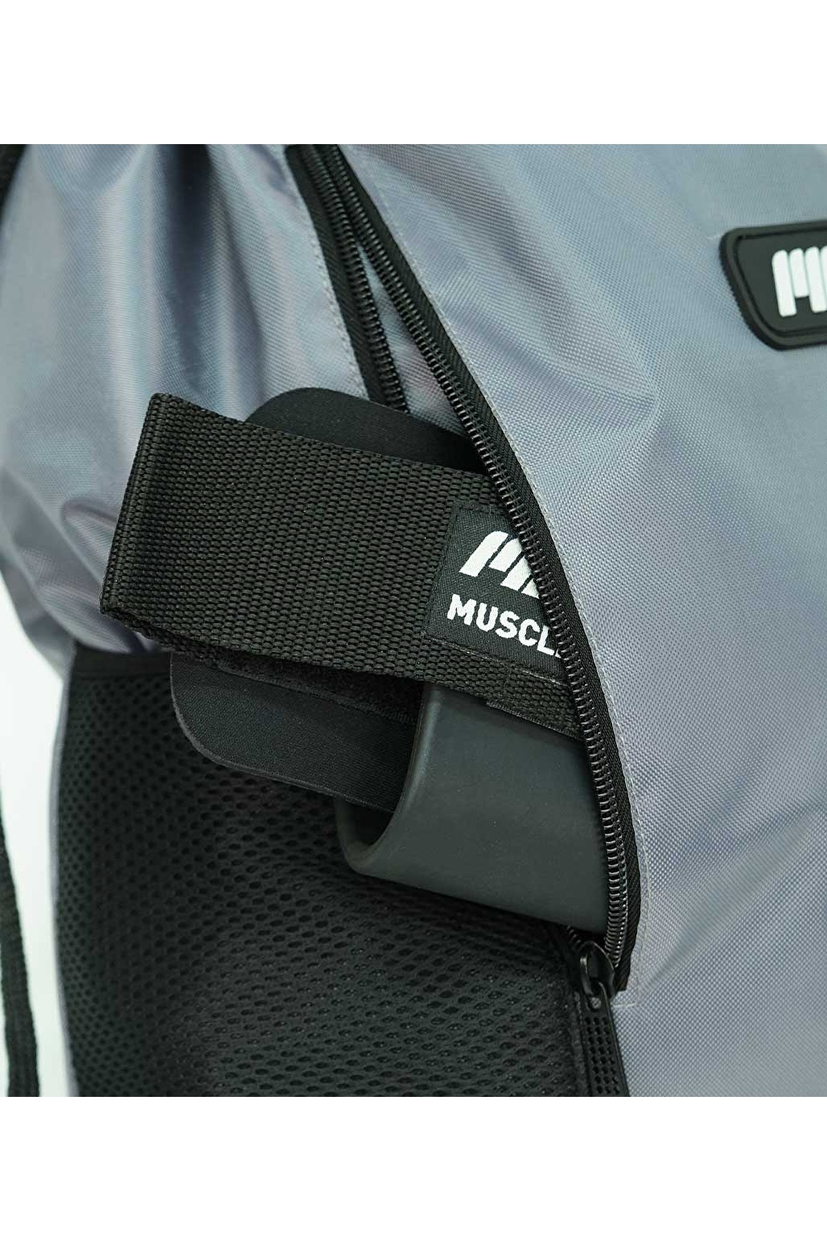 MUSCLECLOTH Players Sackpack Spor Çanta Gri 13 L görsel 7