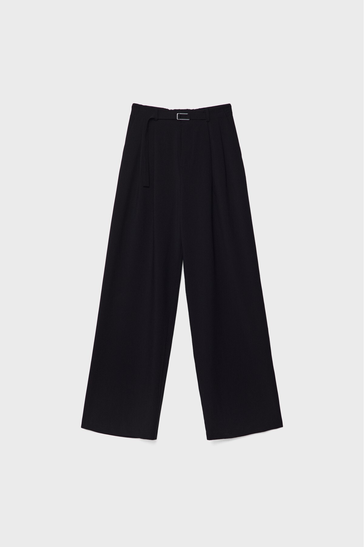 Stradivarius  Tokalı detaylı geniş paça pantolon - Görsel 6