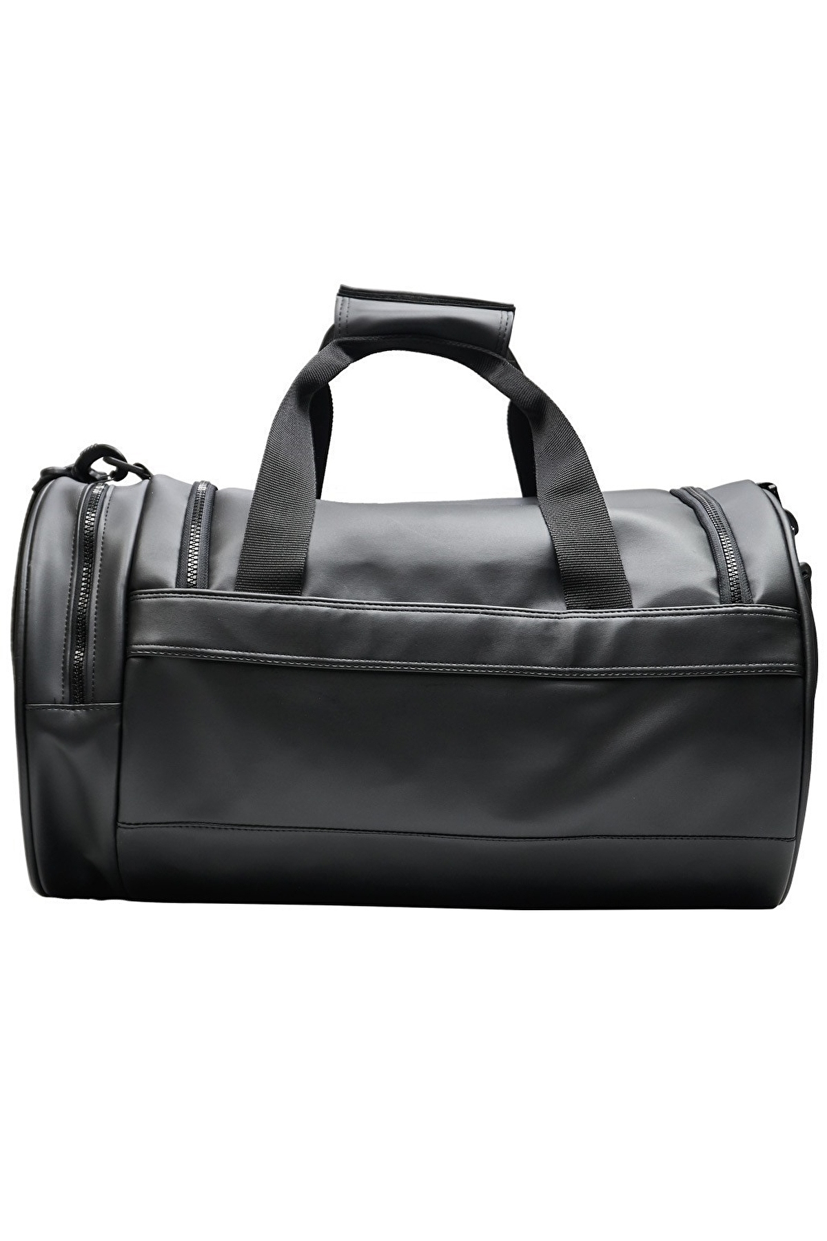 MUSCLECLOTH  Elite Duffel Bag Silindir Spor Çanta Siyah - Görsel 6
