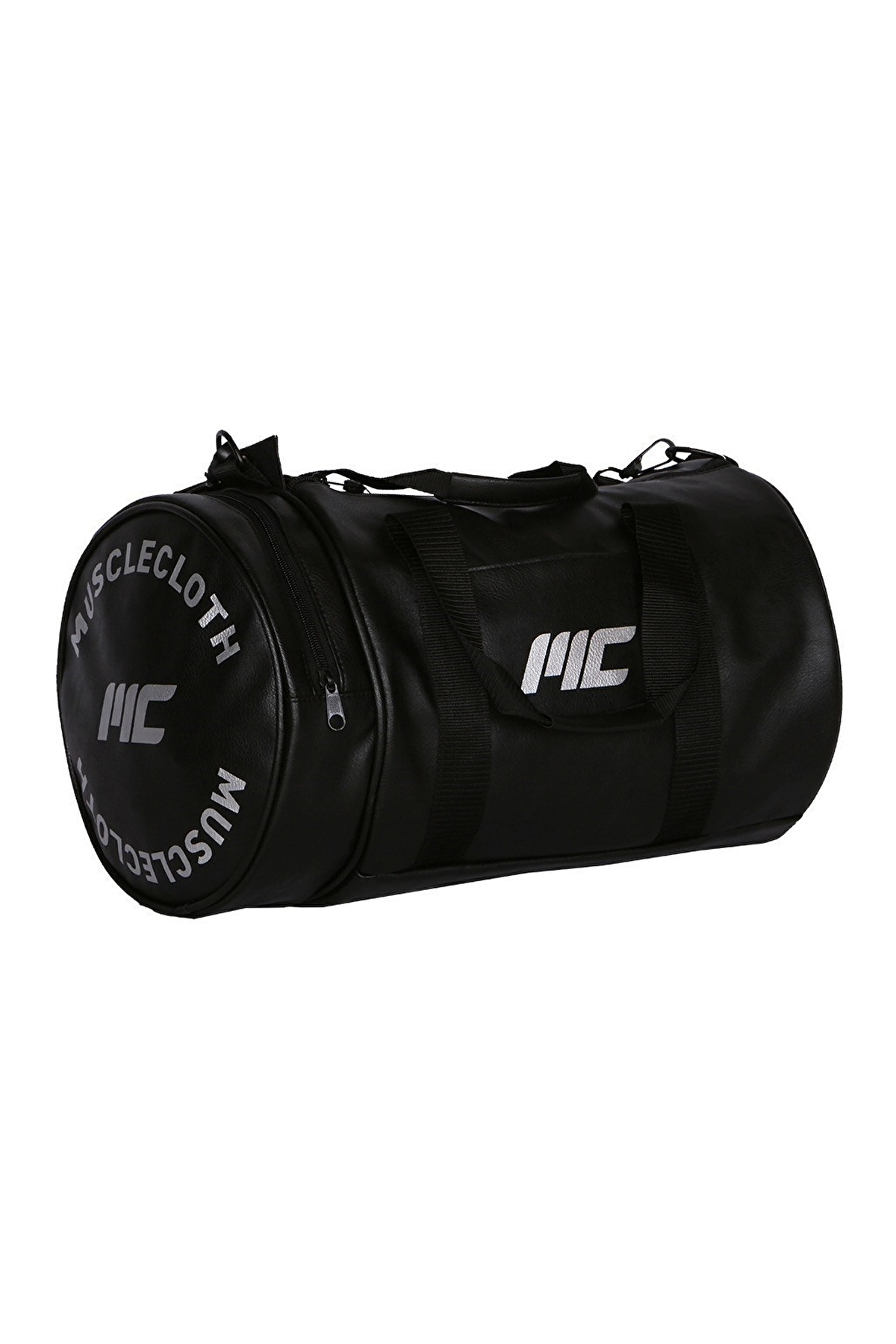 MUSCLECLOTH  Deri Silindir Çanta Siyah 24 L - Görsel 6
