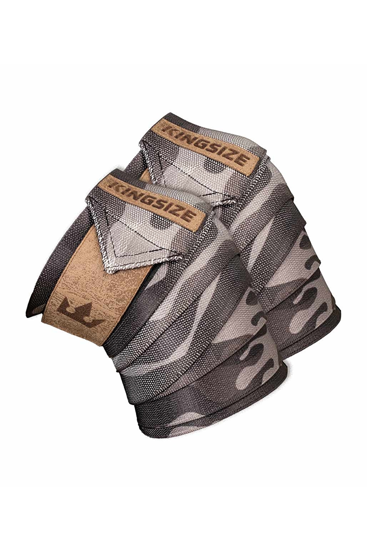 Kingsize Heavy Duty Knee Wraps Camouflage