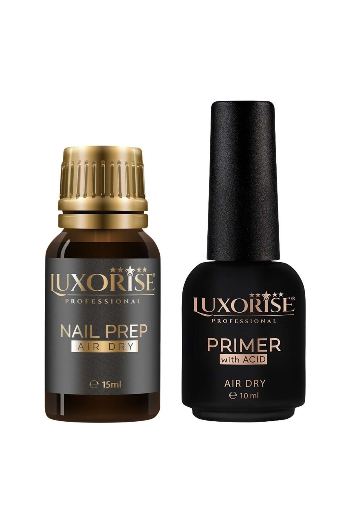 LUXORISE Комплект за подготовка на ноктите и грунд с киселина, 10 мл