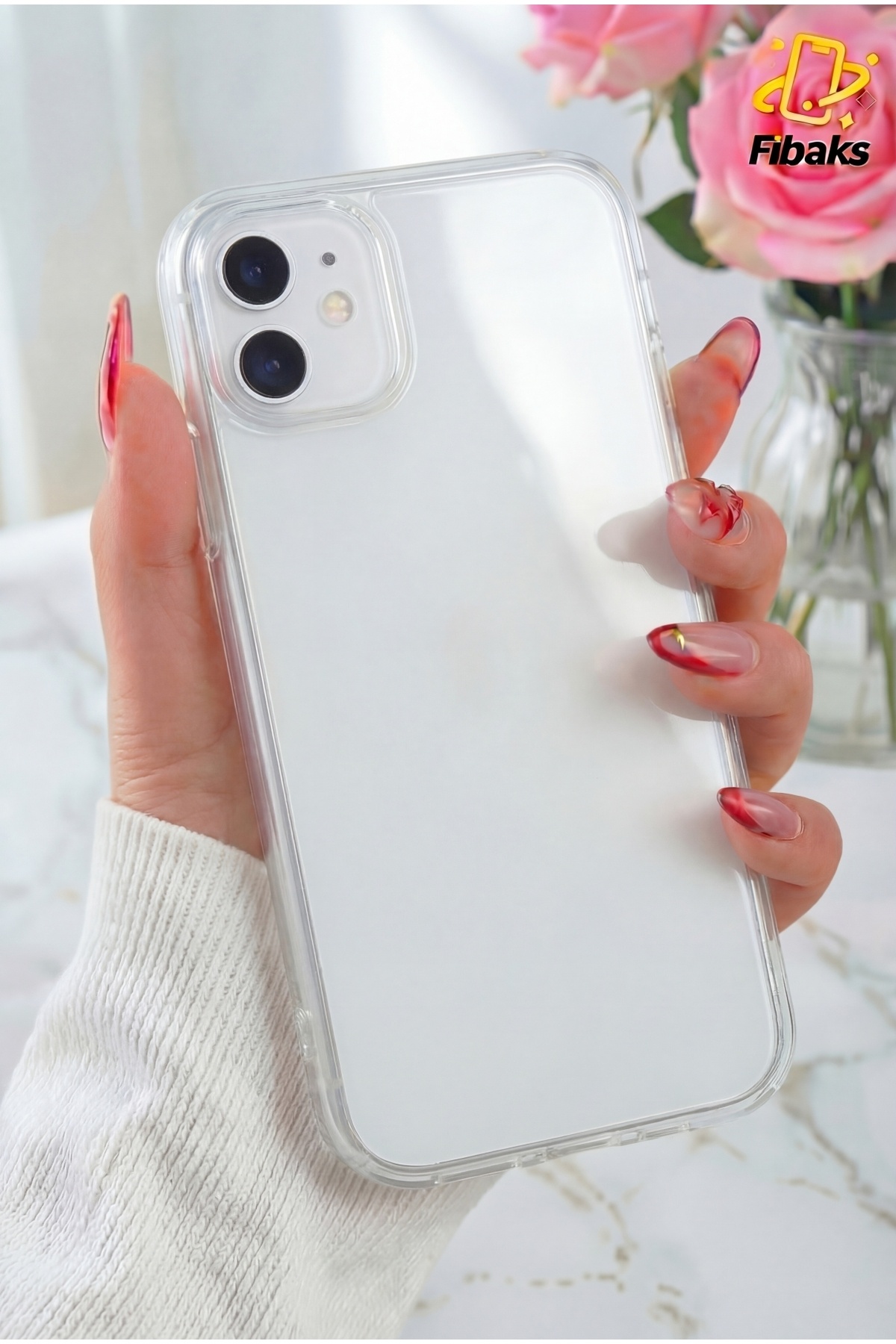 iPhone 12 Case A+ Transparent Luxury Super Soft 0.3mm Thin Slim Silicone