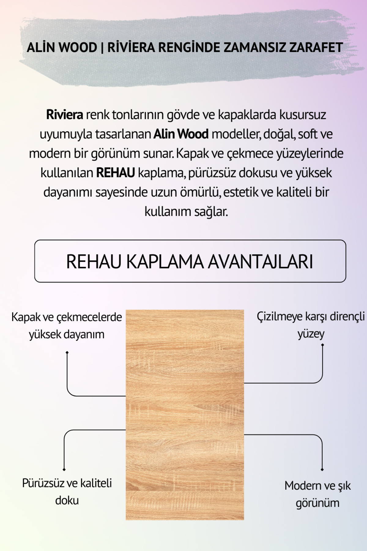 arionkids Alin Wood 2 Kapaklı Dolap | %100 MDF | REHAU Kapaklı | Ağaç Ayaklı fotoğrafı 5 (önizleme)