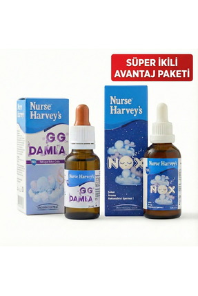 Nurse Harvey's Süper İkili Avantaj Paketi – GG Damla + NOX Uyku Desteği
