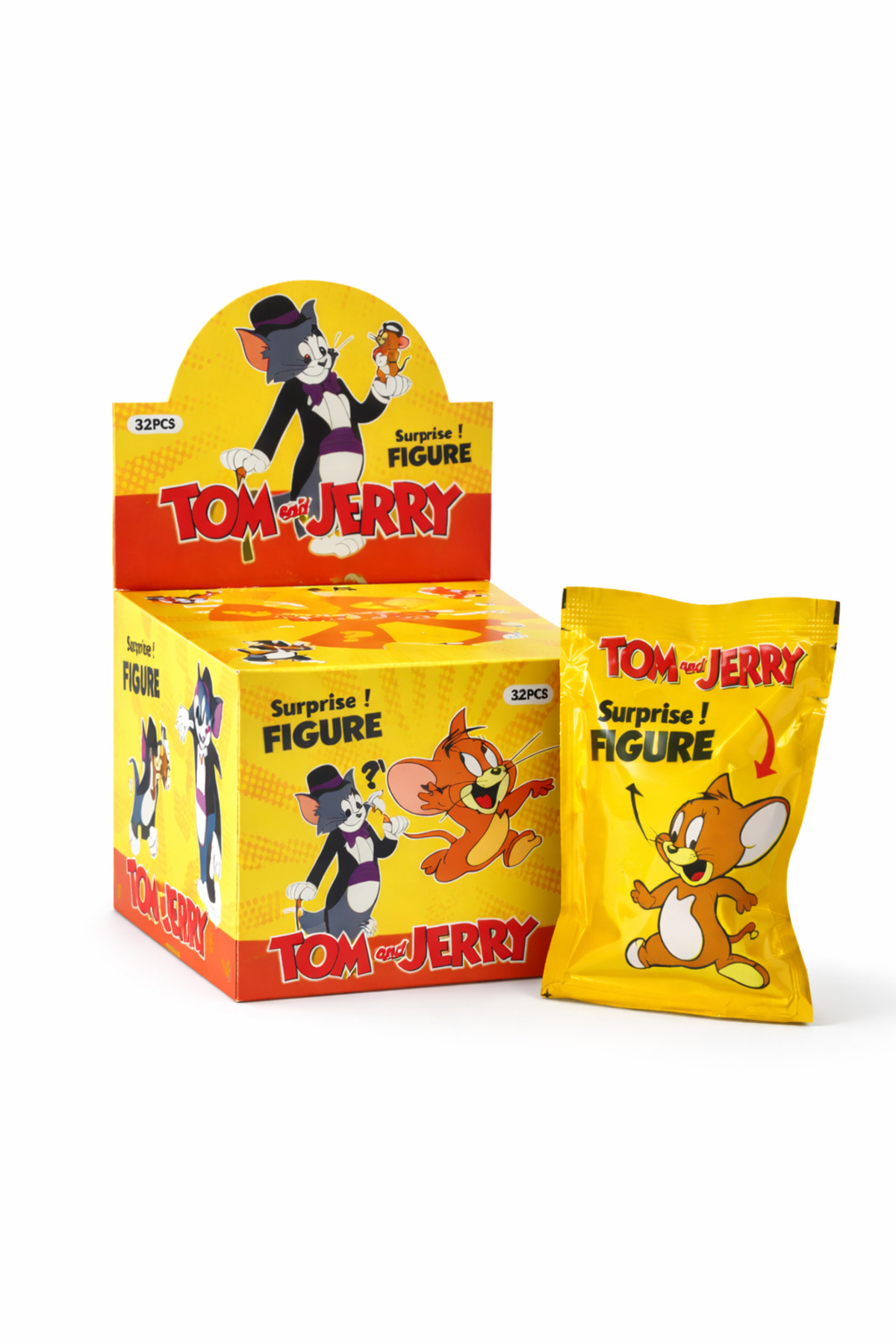 アウアウの実 悪魔の実 JERRY'S Ver JERRY'S ORIGINAL sofun Tom ve Jerry Sürpriz Figür Anahtarlık Paket Tom ve Jerry