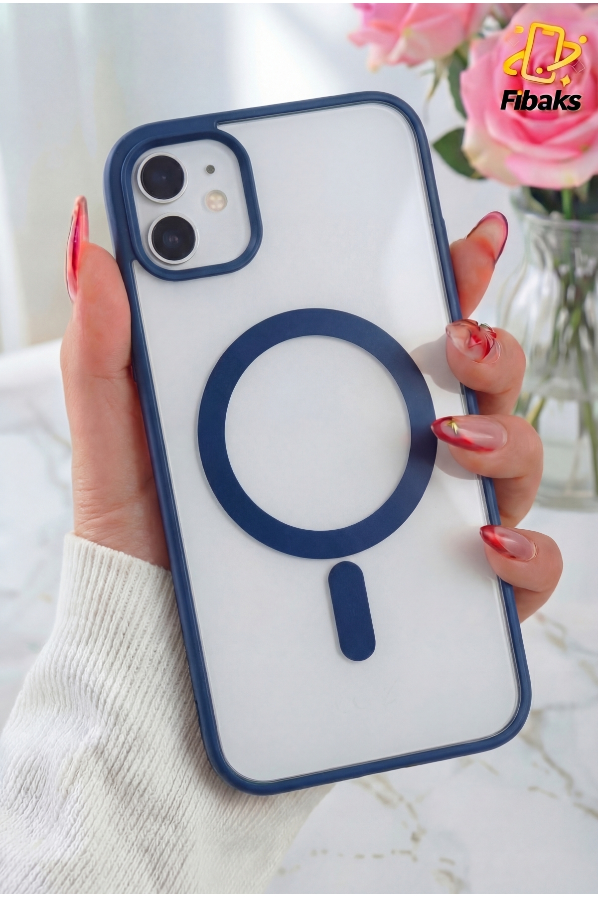 iPhone 11 Case Full Protection Colorful Hard Silicone Cover with Magsafe Wireless Charging