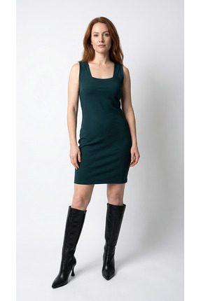 MT Creation Koyu Su Yeşili ÖZel Tasarım Elbise