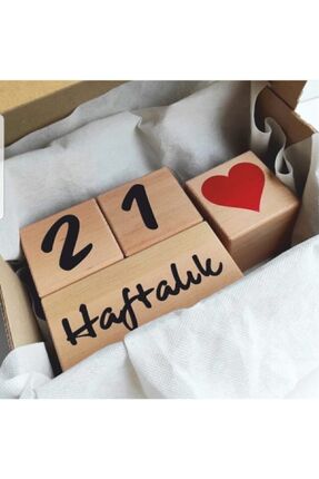 Babyroom Bebek Anı Küpü Seti 4’lü Set Türkçe Küp,one Size Tek Boyut Anı Küpü ...