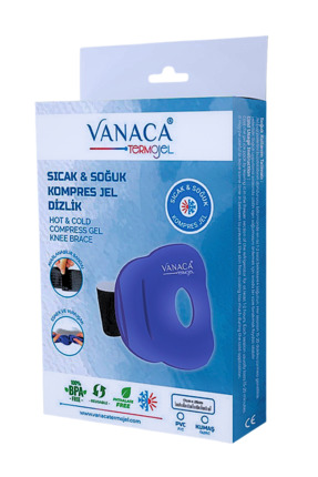 Vanaca Grup Tekrar Kullanılabilir Soğuk Sıcak Kompresli Ayarlanabilir Dizlik,...