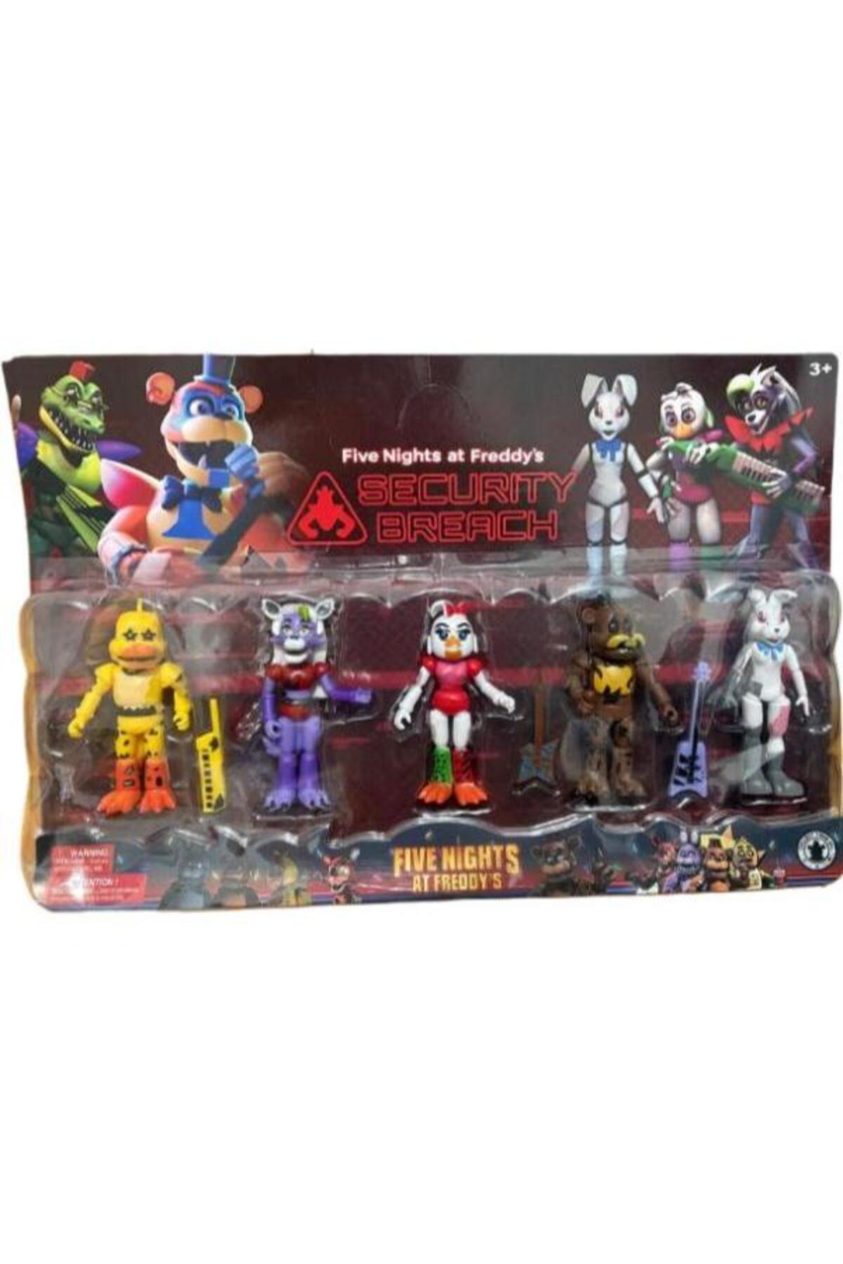 Five Nights At Freddy's Freddy, set of 5 figurines Five Nights at ...