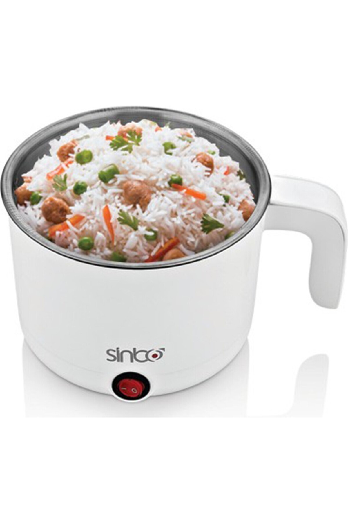 Go İthalat ELEKTRİKLİ FONKSİYONLU PİŞİRİCİ ÇELİK TENCERE 800ML 400W BUHARDA PİŞİRME APARATI fotoğrafı 5 (önizleme)