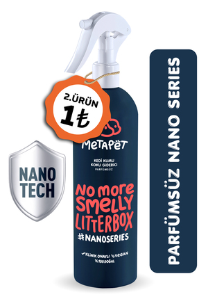 Metapet Parfümsüz Nano Kedi Kumu Koku Giderici, Doğal Ve Kokusuz/naturel Kedi...