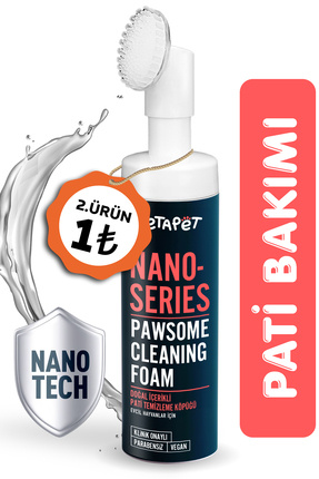 Metapet Kedi Pati Temizleme Köpüğü, Pati Yıkama, Nano Series, Hijyen Bakımı, ...