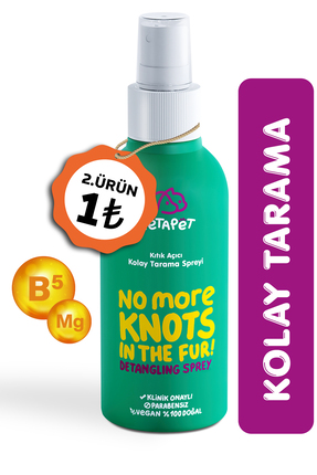 Metapet Köpek Kıtık Açıcı, Kolay Tarama Spreyi, Köpek Tüy Dökülmesi Bakımı Sa...